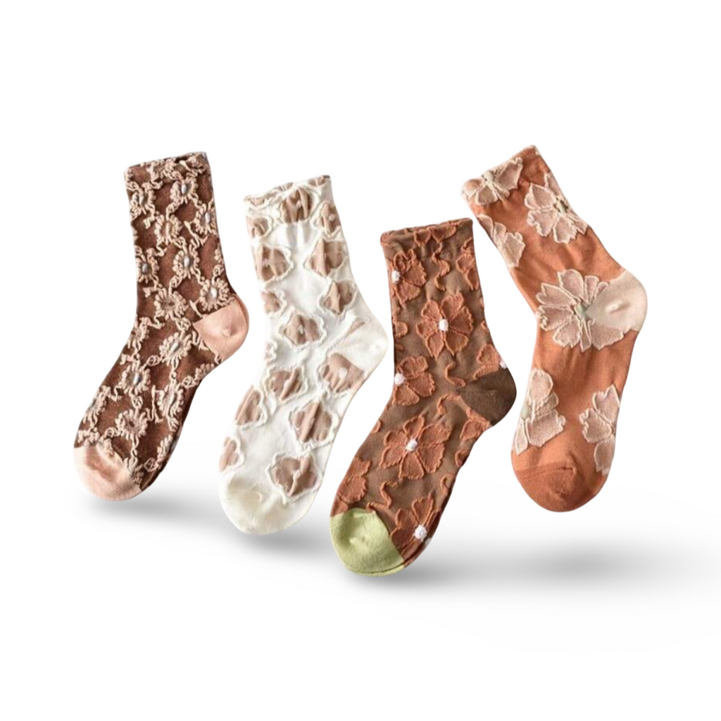 Adorable 5 Pair Socks