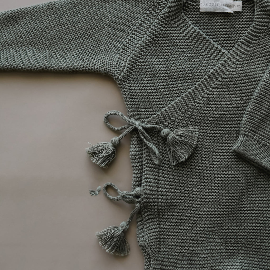 Knit Footed Jumpsuit | Olive