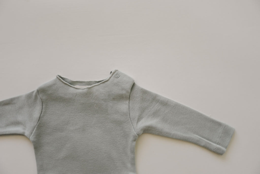 Raw Edged Onesie - Coast